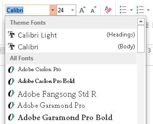 PowerPoint 2013 Replace Fonts